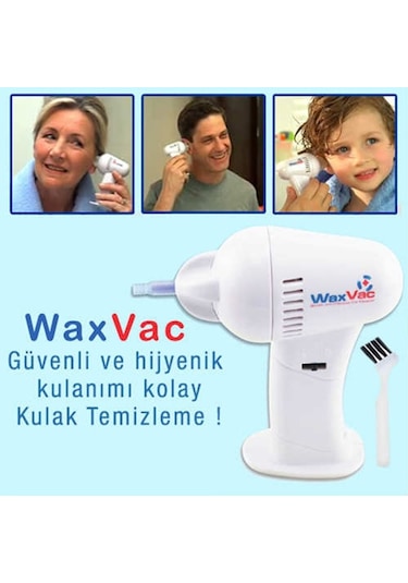 Waxvac Vakumlu  Kulak Temizleme Cihazı