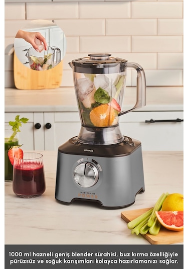 Karaca Mastermaid Power 10 in1 2000 W Mutfak Robotu