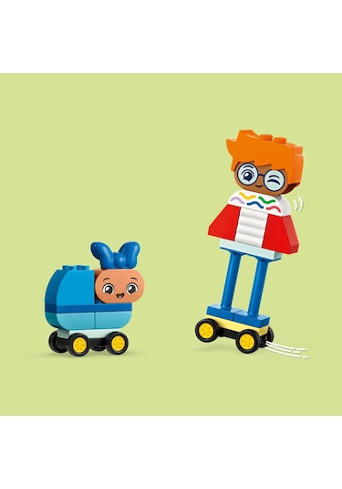 LEGO® DUPLO® Kasabası İnşa Edilebilen Duygulu İnsanlar 10423 3+ Eğitici Oyuncak Yapım Seti - 71 Parça