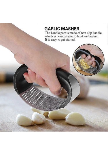 Yükseltilmiş 2024 Sarımsak Presi - Paslanmaz Çelik Sarımsak Kıyma Çok Renkli