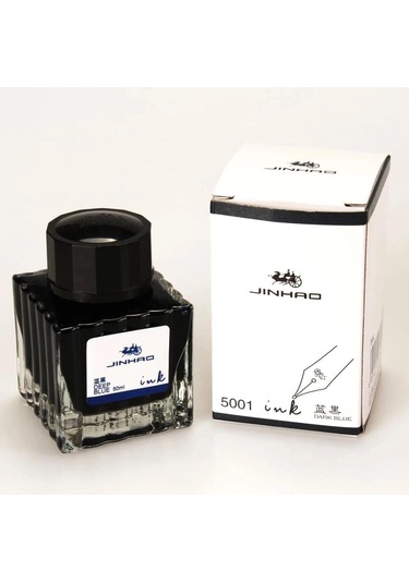 Jinhao Dolma Kalem Mürekkebi 3001 Deep Blue-lacivert 30ml