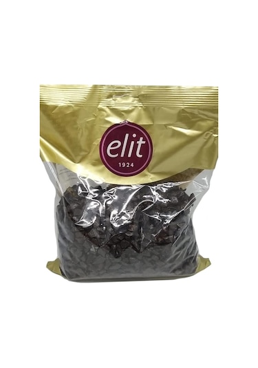 Elit Parça Bitter Çikolata 4-7 MM 1 KG