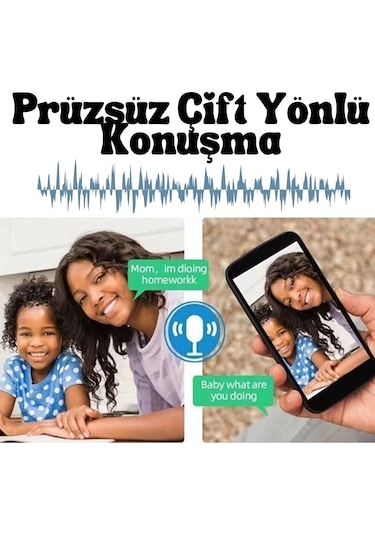 Ampül Güvenlik Kamerası Bebek, Pet, Yaşlı, Hasta, Bakıcı İzleme