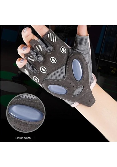 Pazly Kadın Spor Eldivenleri Fitness Doğa Sporları Kaymaz 1 Adet Antrenman 1 Adet