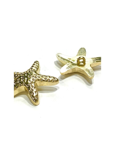 Desenli Metalize Büyük Boy / Aksesuar Düğme / 2'li Set / 3.7 Cm / Dec01