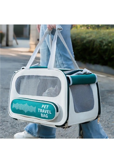 Jialan Pet Gezi Taşınabilir Kedi Köpekler Omuzdan Askili Çanta
