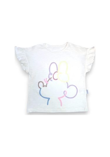 Kız Çocuk Şortlu Alt Üst Takım Somon