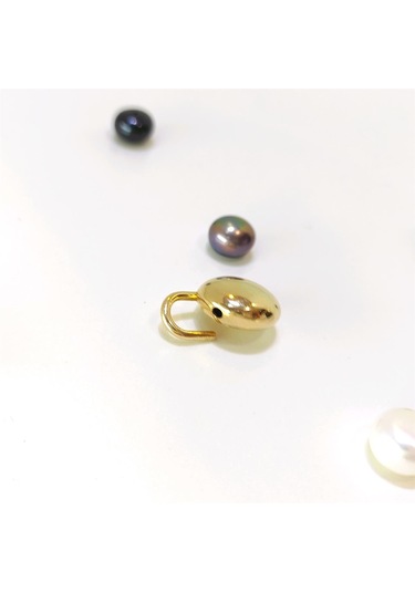 Altın Ürünler Asma Kilit Yuvarlak Çanta Kolye Ucu 14 Ayar