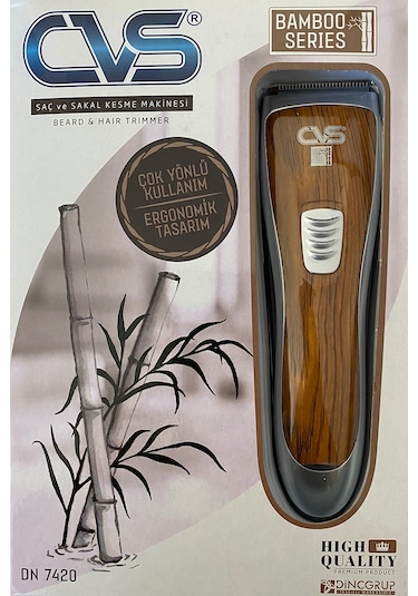 Cvs DN 7420 Bamboo Şarjlı Saç Sakal Kesme Makinesi