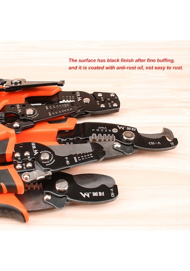 Xindoker "yüksek Hassasiyetli Kablo Soyma Pensesi - Rahat Tutuşlu, Uzun Ömürlü, Çoklu Tip Seçeneği"