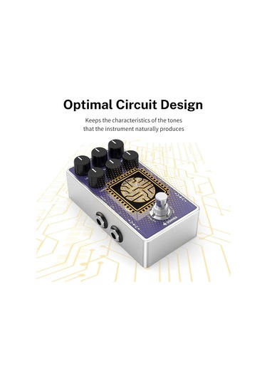 Donner Versatility Delay Pedal Time Effect Pedalı Synthesizer/gitar/drum Machine Uyumlu