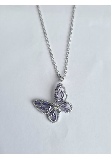 925 Ayar Kadın Gümüş Kolye 6 Gümüş