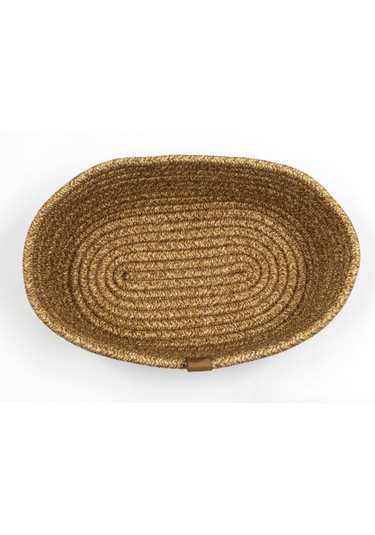 Klappe Design Hasır Ekmek Sepeti, Takı Sepeti 20x26x8cm