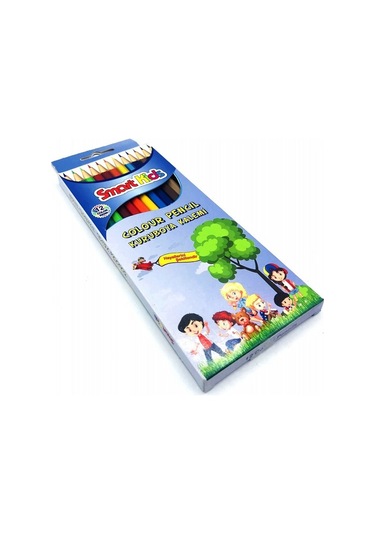Globox Smartkıds 12 Renk Kuru Boya Kalemi 2963