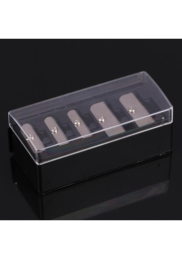 5 Delikli Kalemtıraş Çok Fonksiyonlu Kapaklı Kalemtıraş Eyeliner Dudak Kalemi İçin