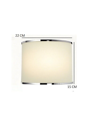 Abajur Şapkası - Yedek Şapka - Abajur Başlığı -kumaş Başlık Krem