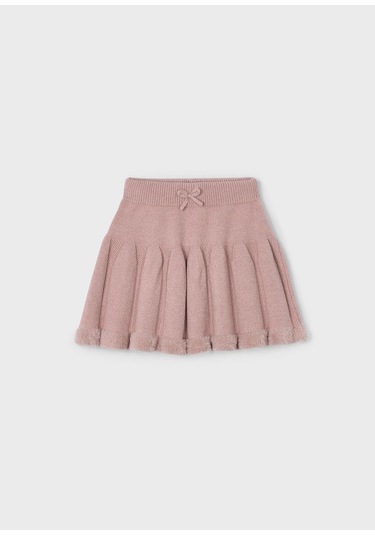 Mayoral Kız Çocuk Triko Etek 4904 Pudra