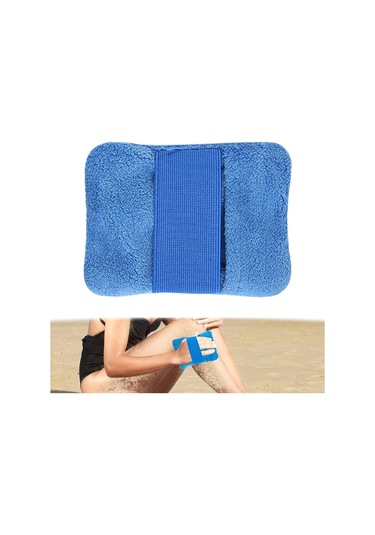 Suntek Plaj Kum Temizleme Çantası Yumuşak Mavi-13cmx10cm