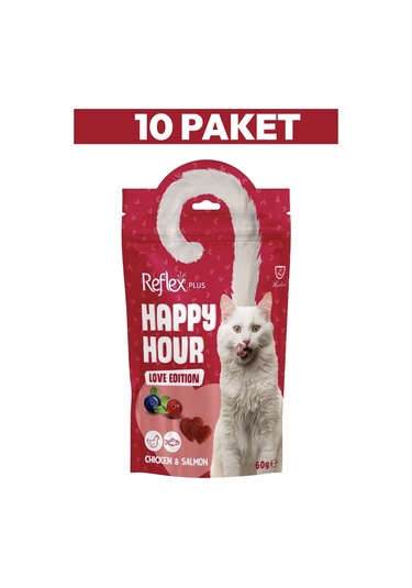 Happy Hour Love Edition Kedi Ödül Maması 10 X 60gr