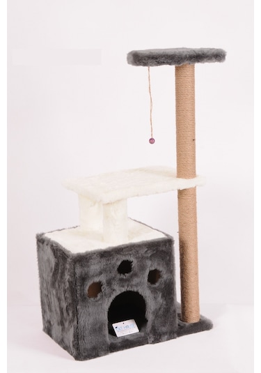 Cat Hause S02G Rüya Platform Kedi Tırmalama Evi 50 x 40 x 97 CM