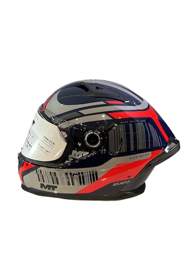 Mt Helmets Braker SV Cockpit C5 Kapalı Motosiklet Kaskı Parlak