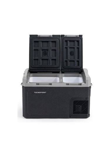 Tc21-18 Çift Kapaklı 50 Litre Taşınabilir Araç Buzdolabı 12v/24v/220v Uyumlu