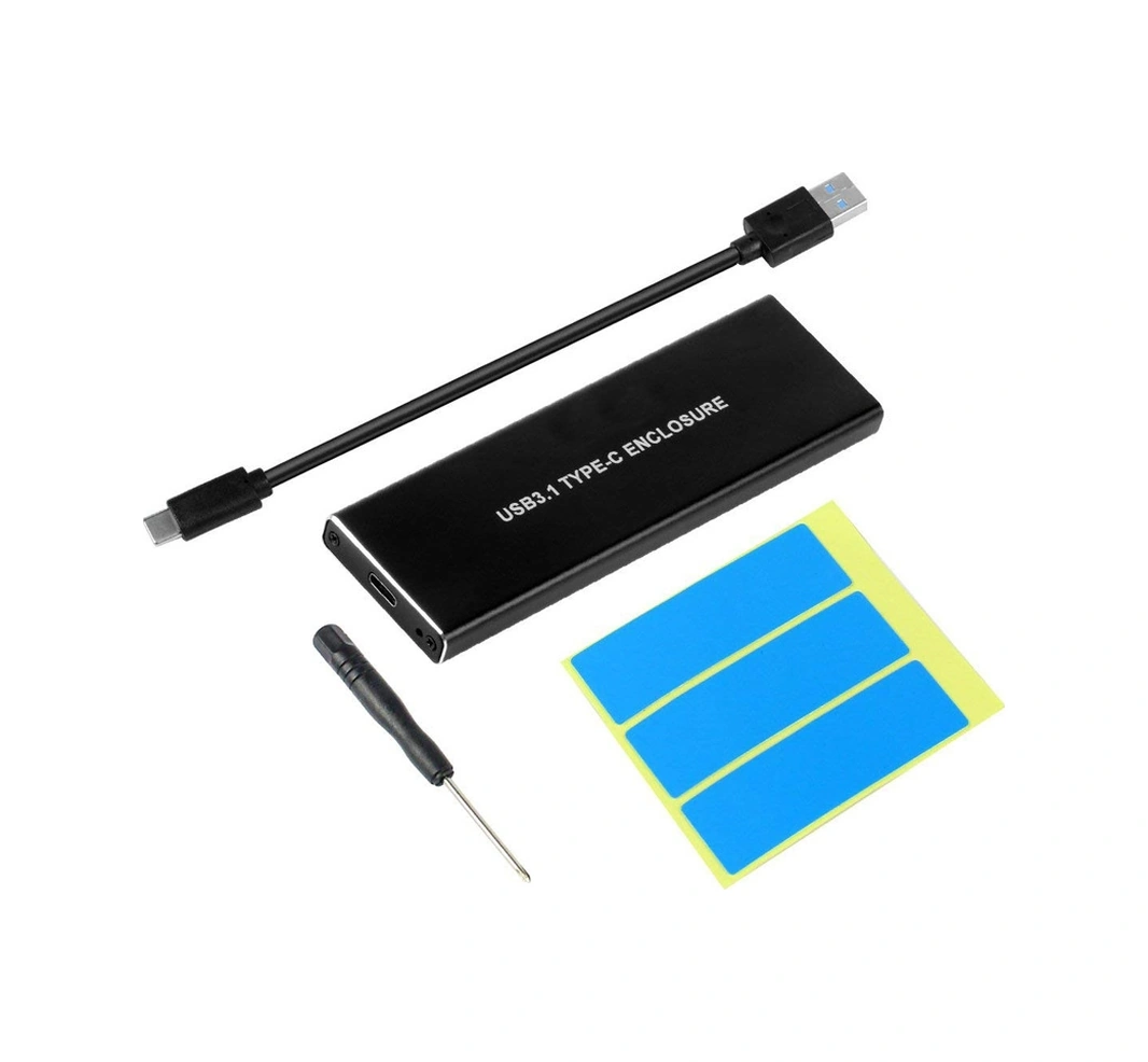 Sones Usb3.2 - M.2 Nvme Sabit Disk Kutusu Ngff Pcıe Protokolü - Type-c, Renk: Siyah Ve Cc Kablosu