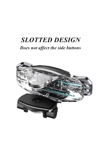 1çift Alloy Transparent Mehanik Düğmeleri Mobil Telefon Yardımcı Oyun İdare Oyunu Periferik