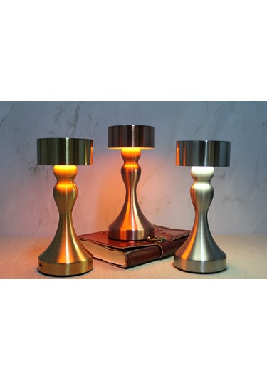 Larimar Masaüstü Dokunmatik Ledli Lamba Model 6 - 9045766862463lmr Çok Renkli