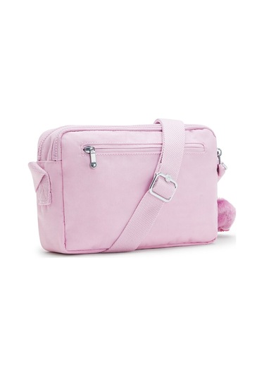 Kıplıng Abanu M Orta Boy Omuz Çantası Pembe Bloomıng Pınk Pembe
