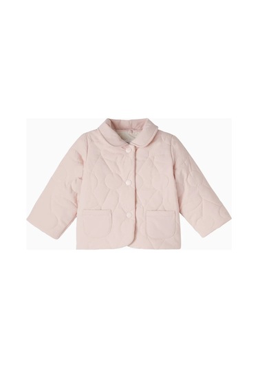 Bonpoint Baby Juno Kapitone Puf Kız Çocuk Montu Pembe M 36
