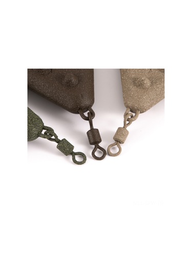 Maiyame Balıkçı Ağırlığı - Dikey Tip Kahverengi 142g, Derin Batırma, Orman Göl Deniz Uygun, Çevre Dost, Kolay Montaj