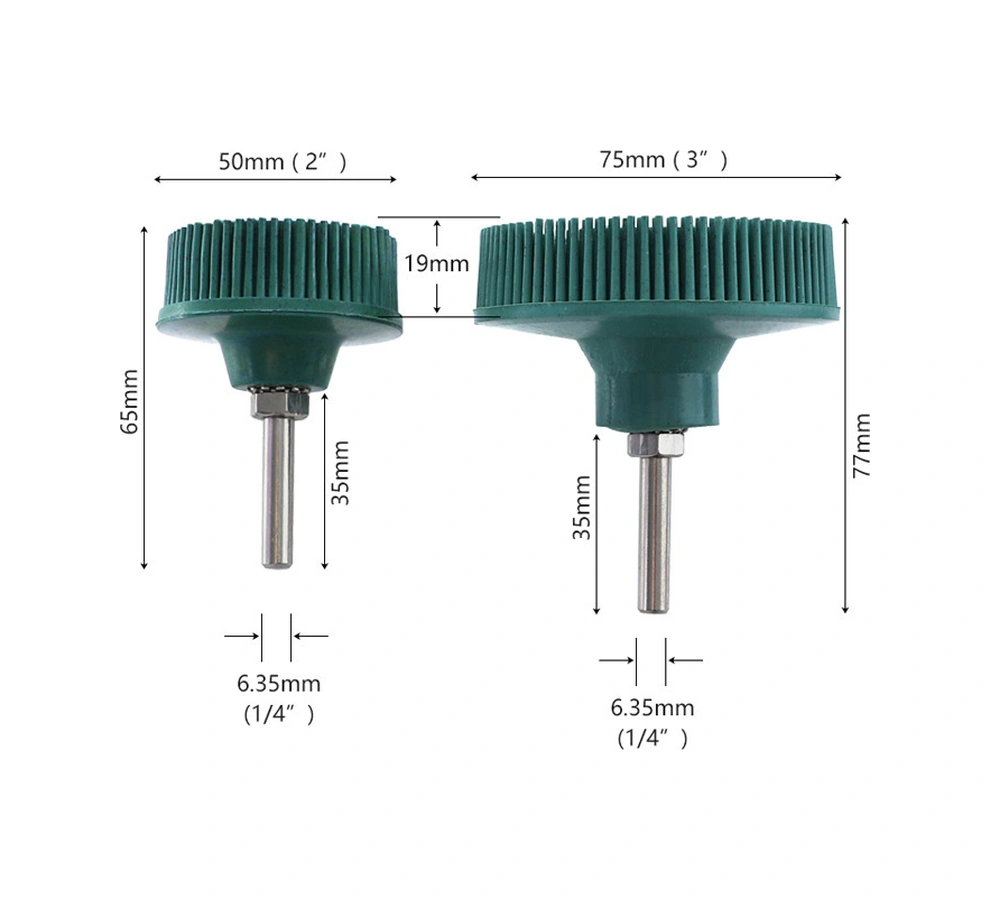 Skycity Ruıtool 75mm Beyaz 120 Elmatik Matkap Fırçası - Tırnak Kaldırma, Parlatma Ve Zımparalama İçin Elastik Zirkonyum Kauçuk Fırça