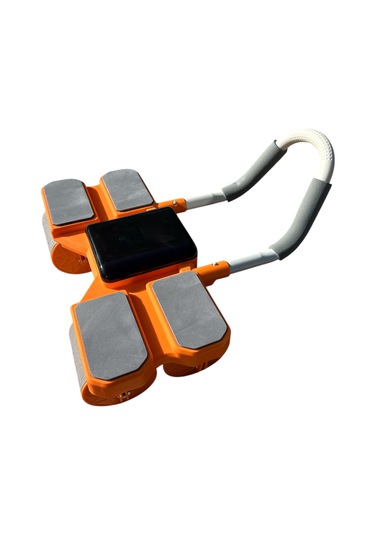 Sayaçlı Ab Carver Pro Roller 4 Otomatik Geri Tepme Karın Egzersiz