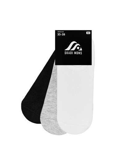 Skadi Mons Sneaker 3 Pack Unisex Çorap 1605030323-901 Çok Renkli