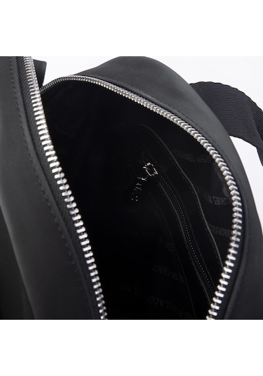 Nas Bag Kadın Çok Gözlü Dönüştürülebilir El Omuz Ve Sırt Çantası Siyah Buzzy En : 28 Cm Boy :25c M Çok Renkli