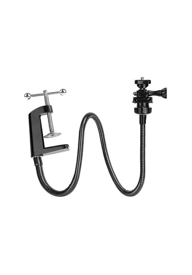 Springsun Brio 4k, C920, C922, C930 Serisi Web Kameraları İçin 360 Açı Ayarlı, 5.2cm Maksimum Kalınlığa Uygun Masa Tutucu Kamera Stantı