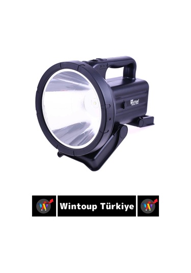 Premium Kamp Avcı Deprem 2 Aydınlatma Modlu Çok Güçlü Beyaz Işık 5000 Lümen Güvenlik El Feneri Çok Renkli