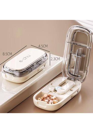 Suntek Hap Bölücü Taşınabilir Çok İşlevli Kullanışlı Beyaz Yarım Çeyrek Beyaz