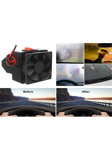 Taşınabilir Araç Isıtıcısı, Araba İç Isıtıcısı Elektrikli Isıtıcı Araba Buz Çözü