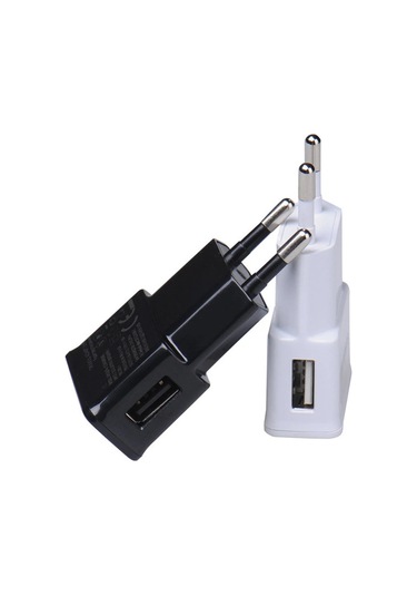 Wsshe Duvar Usb Şarj Aleti 1 Port - Samsung/İphone Uyumlu/xiaomi Cep Telefonu Şarj Adaptörü, Seyahat İçin Mini Güç Kaynağı Ab Whıtedistribütör Garantili