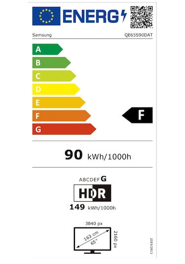 Samsung 65S90D 65" 4K Ultra HD Smart OLED TV