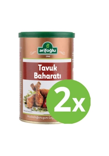 Arifoğlu Tavuk Baharatı Teneke 2 x 180 G