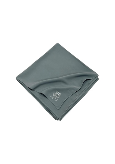 Levidor Medine İpeği Eşarp - Gri - Gri