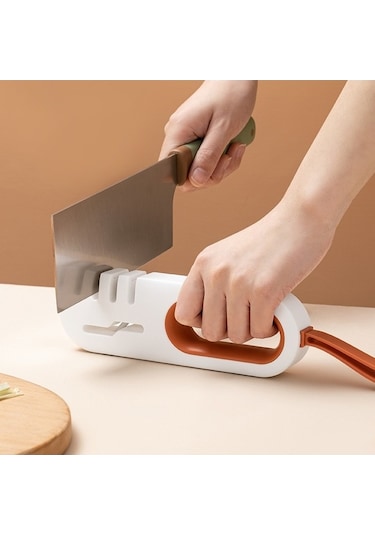 Pazly Ev Mutfak Hızlı Bıçak Ağzı Teker Kalemtıraş Mavi 138g