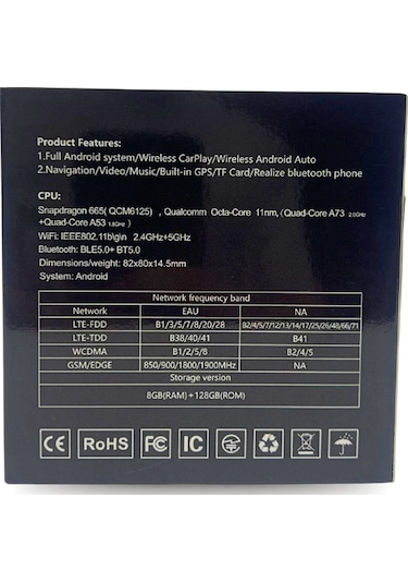 Sbox - Bmw Uyumlu Smartbox Android 13.0 8 Gb Ram 128 Gb Hdd Carplay Android Auto Uyumlu Sd Kart