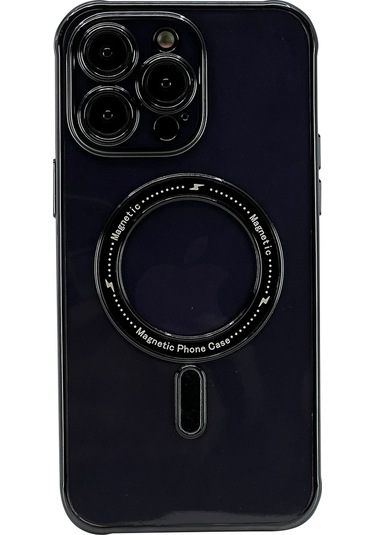 Nettech iPhone Uyumlu 14 Pro  Mat Renkli Magsafe Arka Koruma