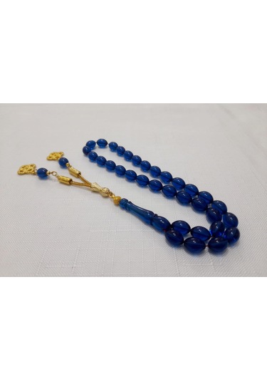 Soma Tesbih Mükemmel Hamura Sahip Ateş Kehribar Tesbih 8 x 10 CM