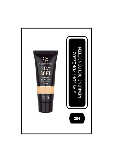 Stay Soft Smooth Hydrating Foundation - 204 - Nemlendirici Fondöten 204