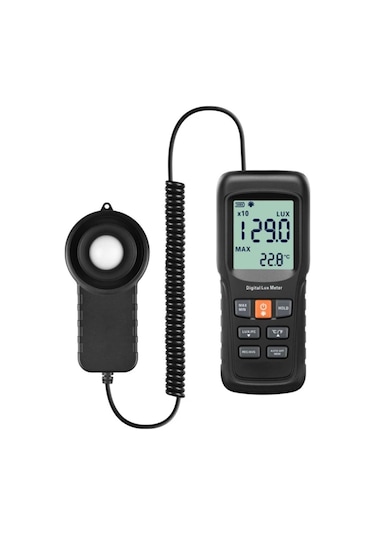 Fotometre Dijital Lüksometre Profesyonel Led Lüks Metre Fotoğrafçılık Büyüme Bitkileri